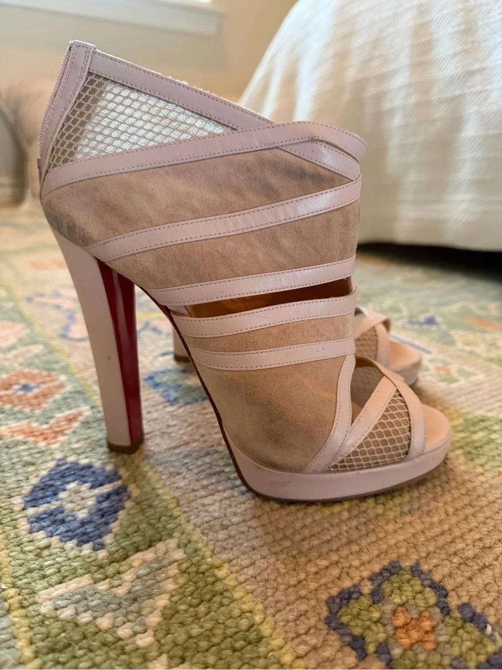 Christian Louboutin elegant blush